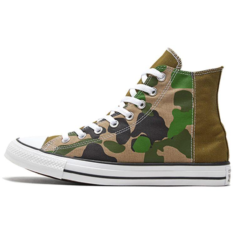 Converse Chuck Taylor All Star Hi 'Half Green Camo' 168907C