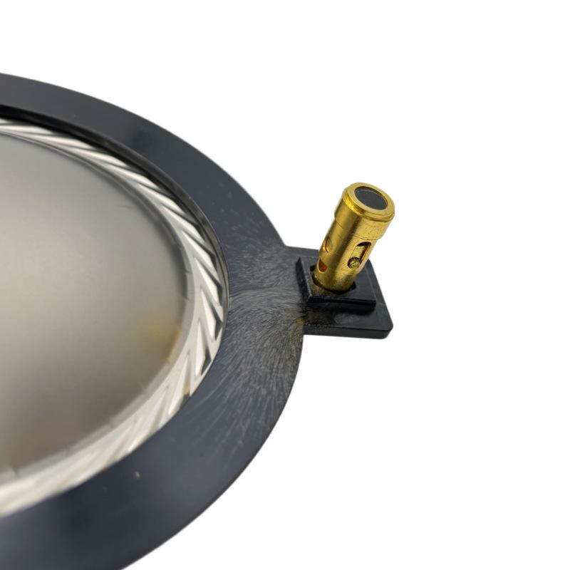 75-core High-Frequency Horn Tweeter with 74.5mm Voice Coil, Gold Pressing Post, and Imported Titanium Diaphragm