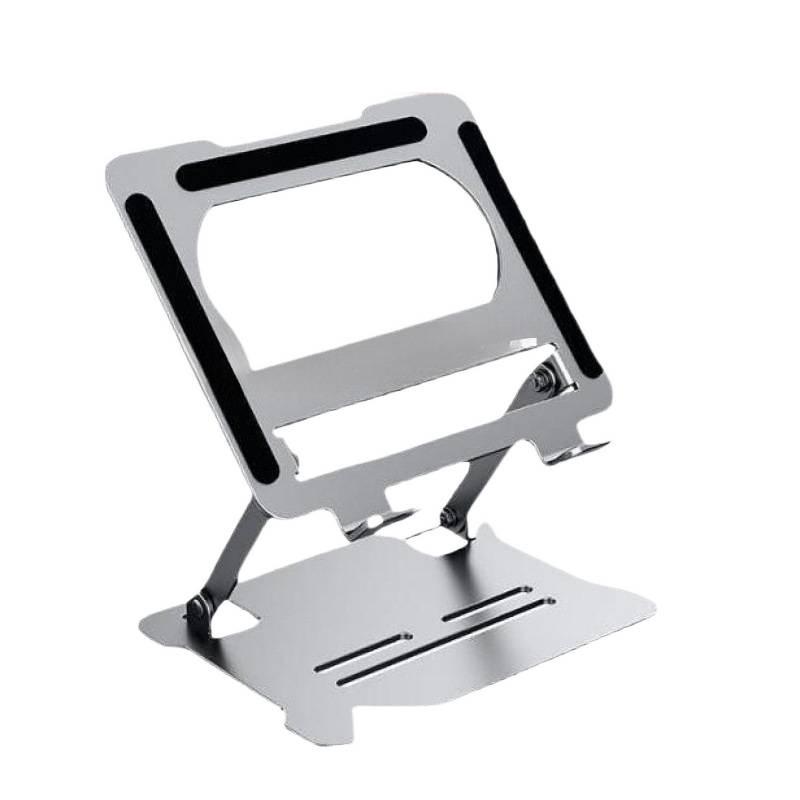 Supporto Portatile Pieghevole in Lega per Laptop e Tablet con Dissipazione del Calore
