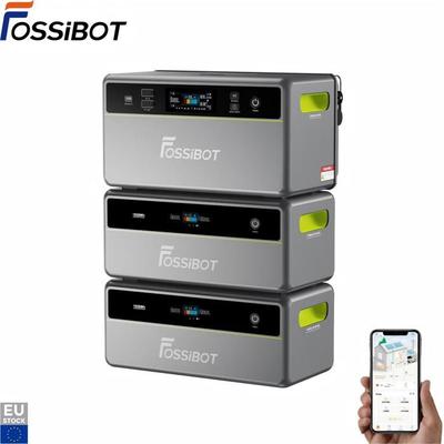 Balkonová elektrárna - FOSSiBOT - FBP1200 - 5874Wh Powerstation - Baterie LiFePO4, Balkon/rozšiřitelná/Karavan/Ovládání přes APP