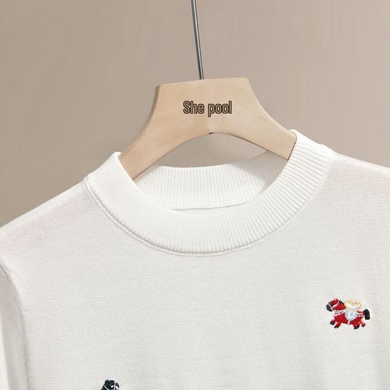 Women's Embroidered Ice Silk Short Sleeve T-Shirt