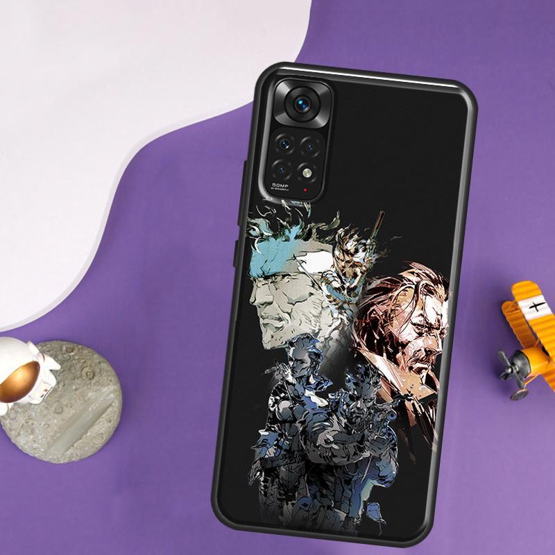 

Game Metal Gear Solid Case For Xiaomi Redmi Note 12 11 10 8 9 Pro 9S 10S 11S 12S Redmi 12C 10C 9C 10A Back Cover Redmi Note 12 Pro 5G