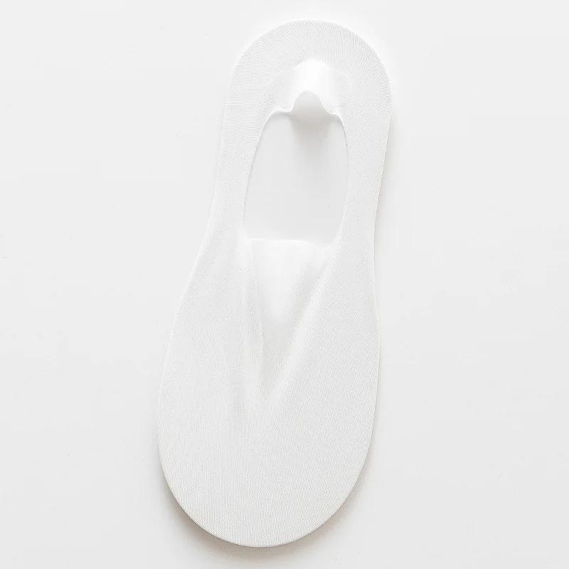 

Тапочки-носки из ледяного шелка, летние, ультратонкие, дышащие, низкие, мужские, однотонные, силиконовые, нескользящие, невидимые, носки EUR 39-44