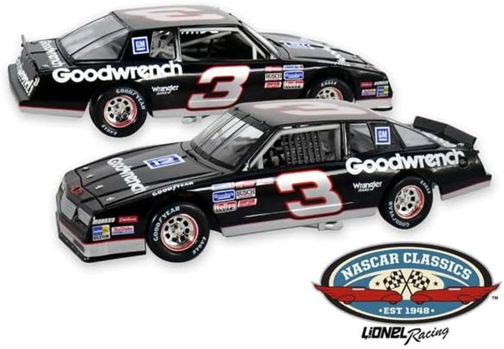Kyosho Lionel Racing Scale GM GOODWRENCH 1987 Chevrolet Richard Childress Finished Model 1/64 #3 (LR313605)