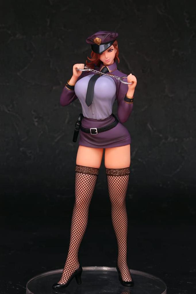 Oplzlá sadistická policistka Akiko Designed by Oda bez měřítka PVC lakovaná hotová figurka A+ Ver.1.1 1/6