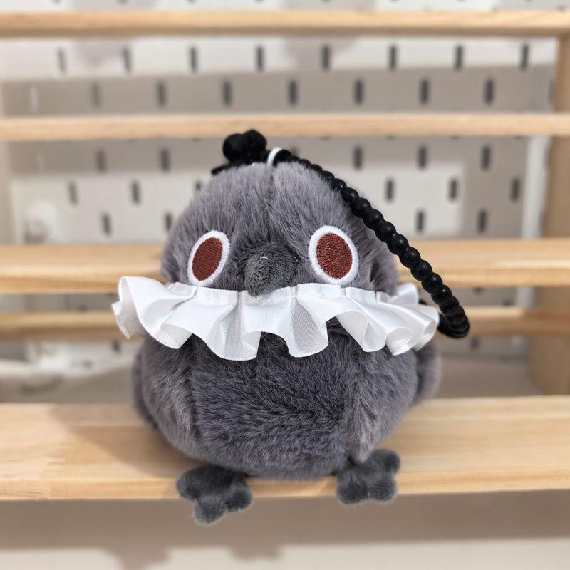 Love And Deepspace Series Peripheral Snowmen Bird Plush Doll Pendants Keychain