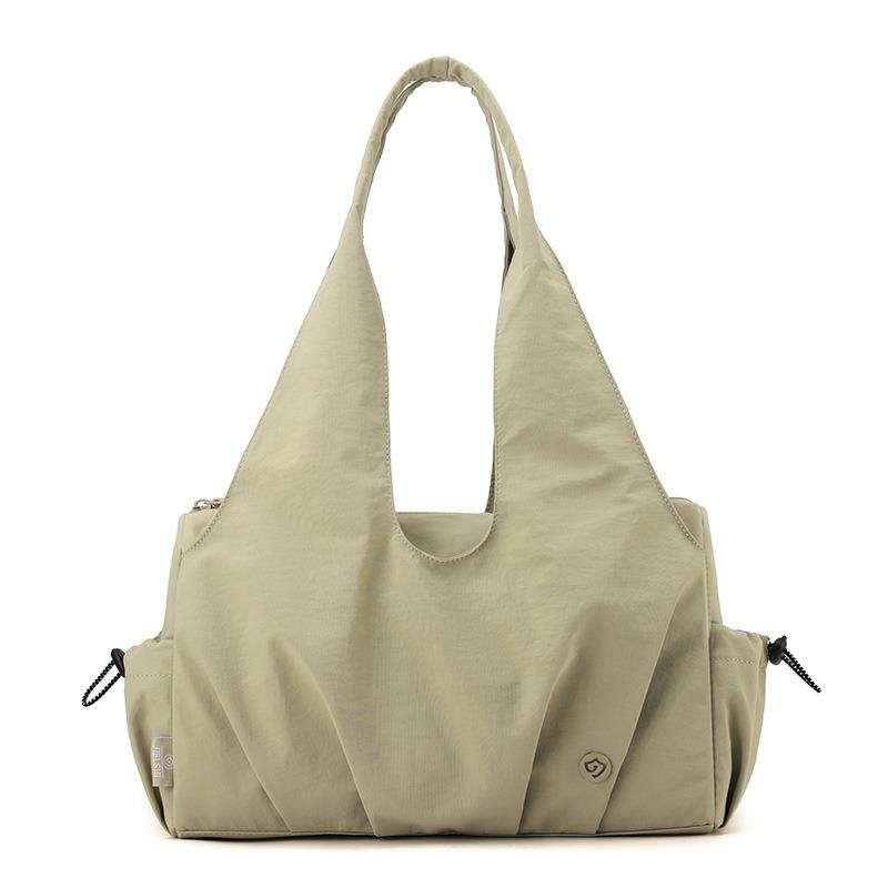 

Новая модная плиссированная женская сумка через плечо в стиле слэк, повседневная простая сумочка, нейлоновая сумка с защитой от брызг