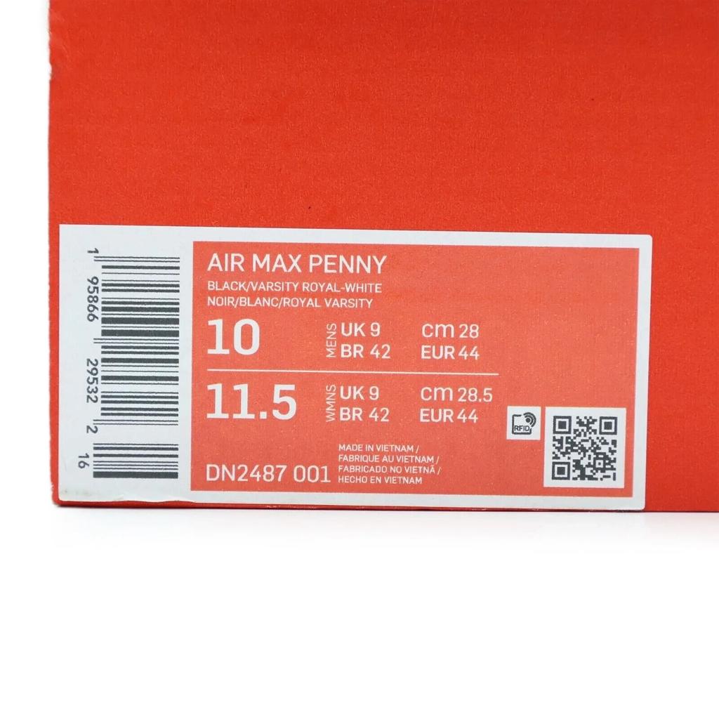 DN2487-001 Nike Air Max Penny 1 Orlando Black White Blue Varcity Royal (Men's)