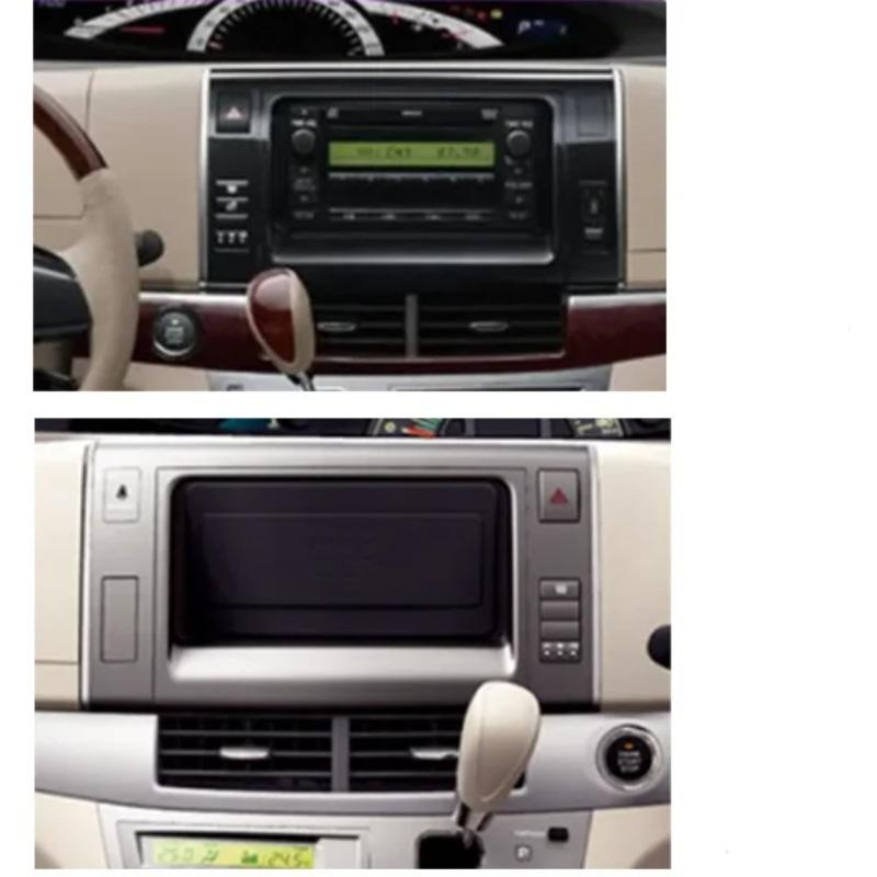 2 DIN 10 INCH Fascia Fit For Toyota Previa 3 XR50 Estima 2006- 2019 Screen Audio Dash Panel Frame Fascia Car Fascia Frame