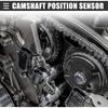 Motoforti CPS Sensor, Engine Camshaft Position Sensor, for BMW 435i 2014-2016, ABS, Metal, No.13627558518, Black, 4pcs