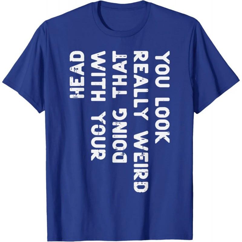Mens Streetwear Graphic Tee Cotton Short Sleeve T-Shirt Loose Fit Casual