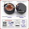 Iron-Silicon-Aluminum Magnetic Ring Inductor 50125-47uH/100uH High-Current Power Toroidal Energy Storage Filter Coil
