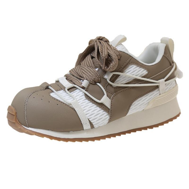 Fashion Women's Sneakers Autumn Lightweight Non Slip Soft Sole Running Shoes 2025 New Trend Casual Height Increase Women Sports Shoes