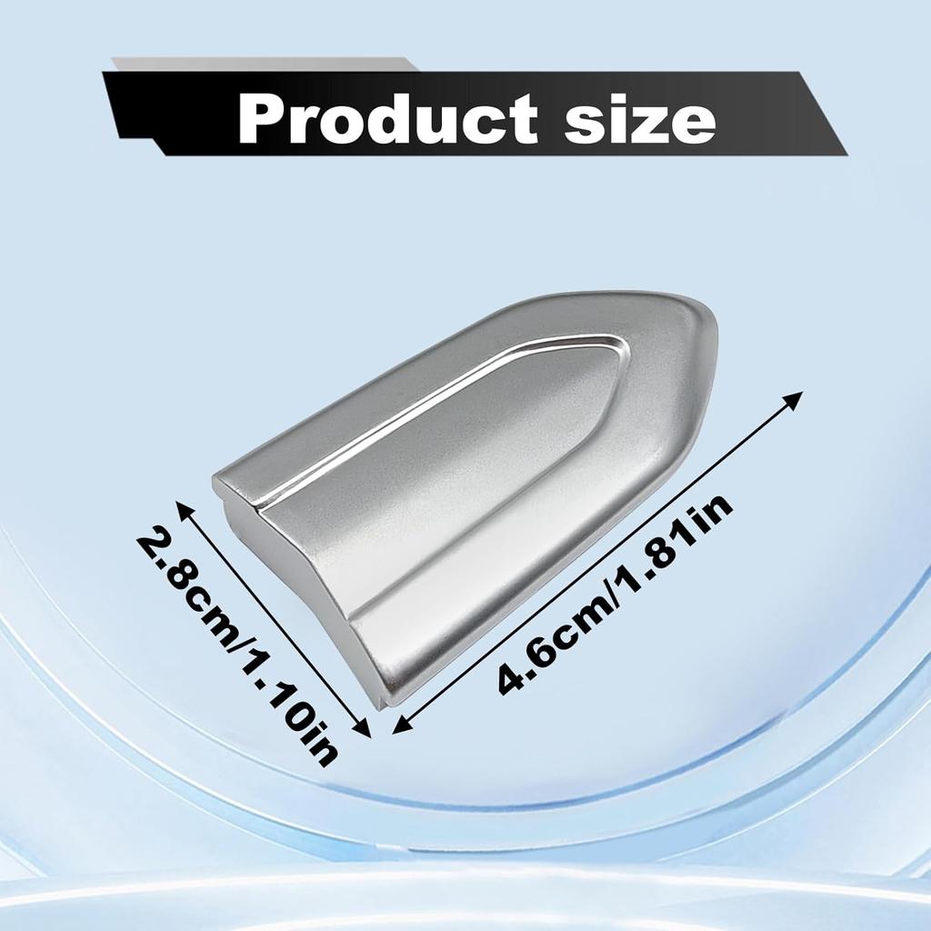 Front Driver Side Door Handle Lock Cover Cap Compatible with Cadilac ATS CTS XTS XT5 CT6, Automotive Exterior Door Handles Lock Bezel Cover Cap