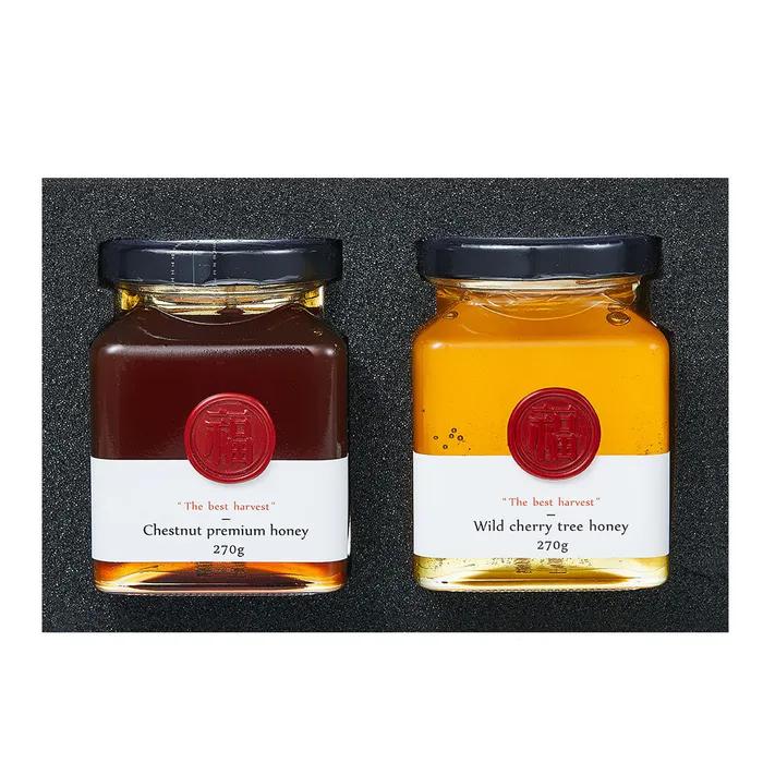 [Honey Gift] 2 Types of Honey Bundled In a Bojagi