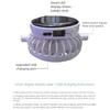 Rechargeable Fan Sun Hat Cotton Polyester Sunshade Hat New Visor Hat  Summer
