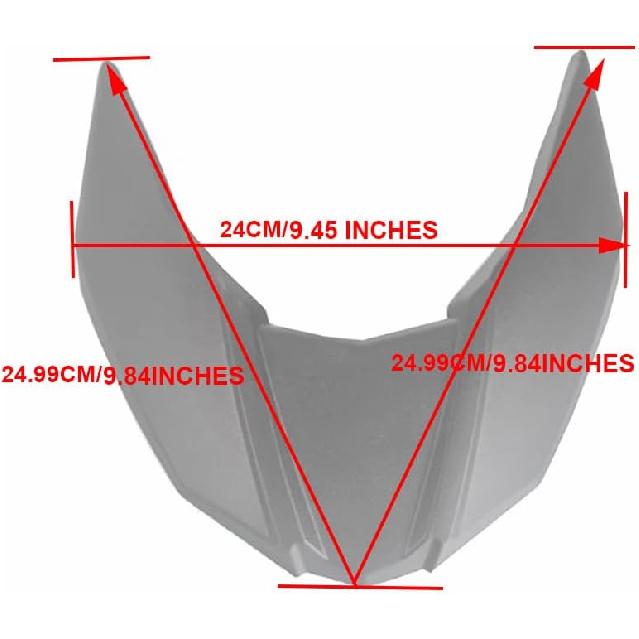 TINYME Mud Flap Motorcycle Front Fender Beak Nose Cone Extension Wheel Cover Fairing Winglets For G310GS G 310 GS G310 GS G 310GS 2017 2018 2019 2020