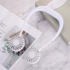 Fan USB Silent Small Electric Fan Suspended Cooling Neck Fan Rechargeable Silent Ventilator Hanging Neck Fan for Travel Outdoor Accessories