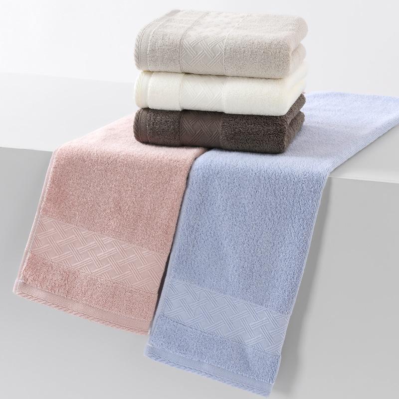 Thick Pure Cotton Bath Towel, A-Class, 32-Strand, Absorbent, for Home & Face Wash
