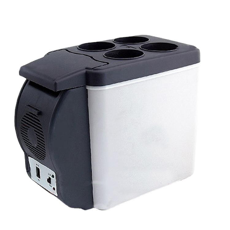 Portable 12V Mini Fridge: 6L Dual-Use Car & Home Cooler/Warmer