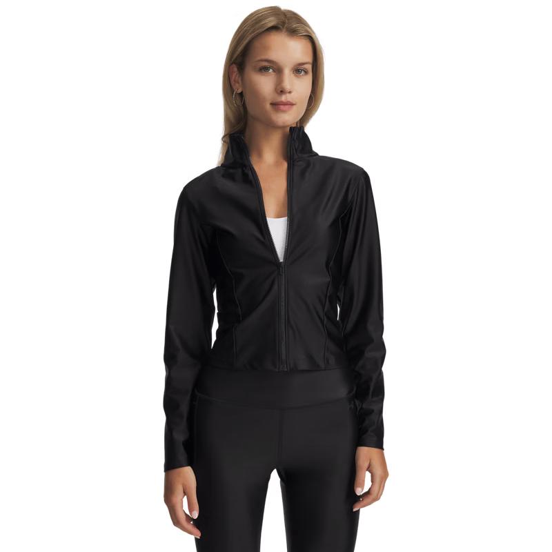 Under Armour Women s Motion Shine Full-Zip Top XL чёрный