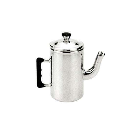 

1Pc Dollhouse Miniature Alloy Mini Milk Tea Kettle Kitchen 0.05 0.0458333333333333