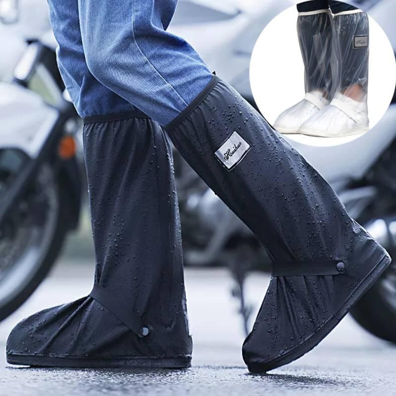 Overshoe Cycling Reusable Motorcycle Bike Rain Boot Shoes Cover Waterproof Tool