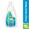 Fiama Fresh Hand Wash 1000 Ml Family Pack Soft Supple Hands Green Apple Peppermint Fragrant Handwash