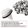 20/50/100pcs Door Panel Clips Automotive Fasteners Rivets And Fasteners Door Panel Rivets With Sealing Rings Bumper Clips Interior Mirrors 6