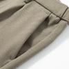 MONTAGUT Men's Wool Blend Straight Fit Trousers