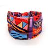 European American Women's Hair Band African Print Pattern Wide Edge Elastic Knot Sports Yoga Headband Women's Headwear Hair