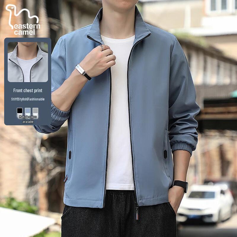 

EASTERN CAMEL Men s Stand-Collar Casual Workwear Jacket 4XL