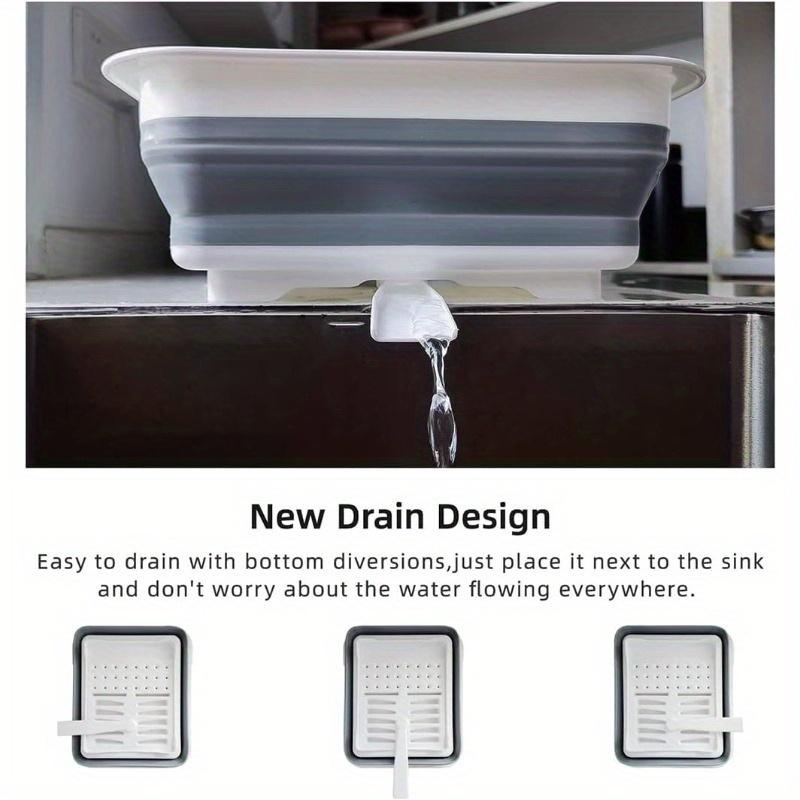 Dish Drying Rack-foldable Dish Drainer, Suitable for RV, Camper, Kitchen Table-portable Dish Drying Rack, Easy To Store, Used In Kitchen