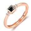 2022 Korean Fashion Women's Diamond Flash Open Ring - Stylish Hollow Design