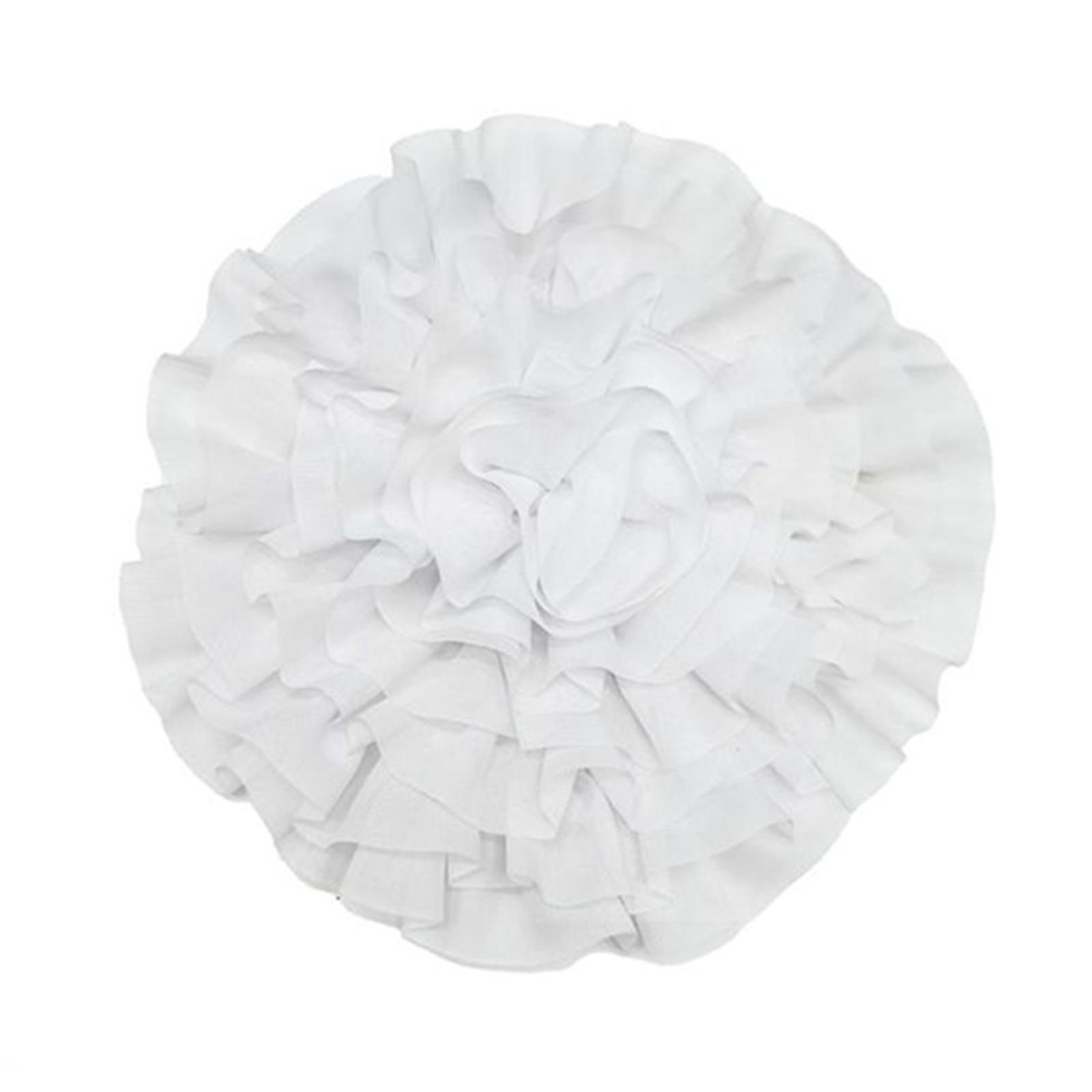 

Привлекательная аппликация из больших цветов для одежды, нашивки для шитья шляп, шарфов, свадебных платьев, декоративных аксессуаров белый