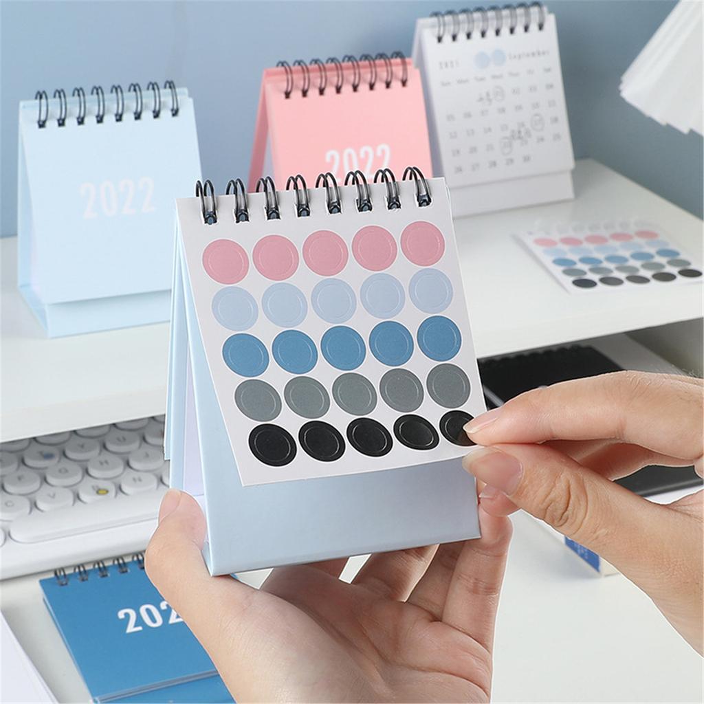 Buy 2022 Creative Desktop Desk Calendar Student Portable Notepad