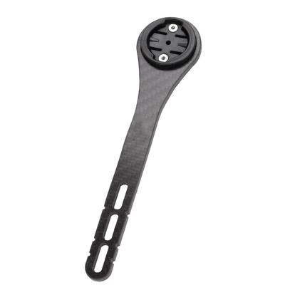 Carbon Fiber Bike Out Front Computer Mount for Garmin/Wahoo/ for Bryton/for Cateye