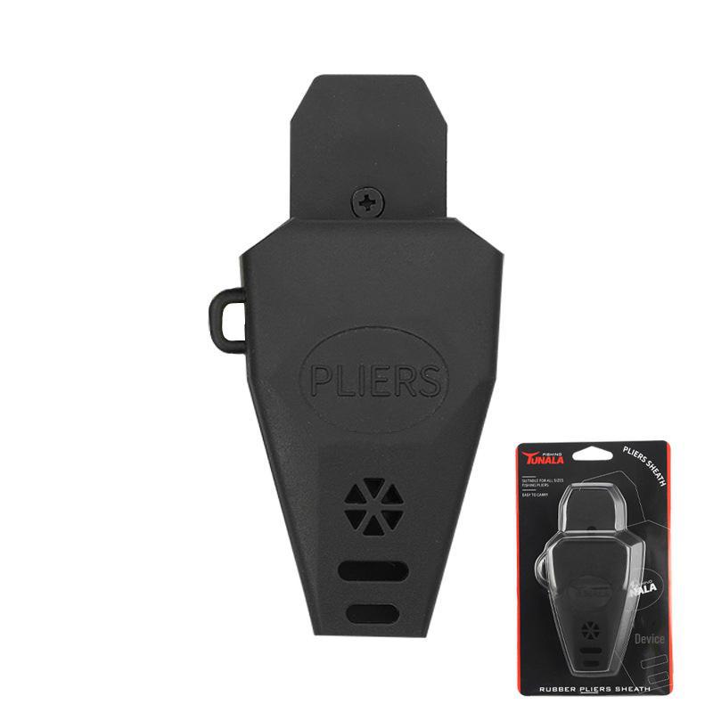 360° Rotating TPR Lure Pliers Set: Portable Sea Fishing Pocket Tool Kit with Storage.
