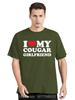 Funny I Love My Older Girlfriend Men's Clothing Summer Cotton Tshirt My Hot Cougar GF Oversized T-shirt Fashion Fitness T Shirt