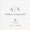 ARMANI EXCHANGE Photo print Short sleeve T-shirt S white Men's Used
