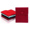 1PC Jewellery Pouch Packaging Bag Soft Velvet Gift Bracelet Necklace Earrings Rings Storage Button Velvet Bag Custom Logo
