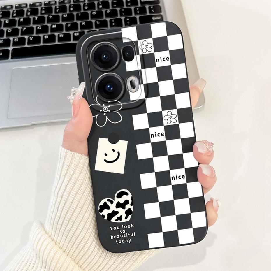 Cute Cartoon Phone Case For OPPO Reno13 Pro / Reno13 / Reno13 F 4G 5G Soft Silicone Protective Cover For Oppo Reno 13 13F 13Pro