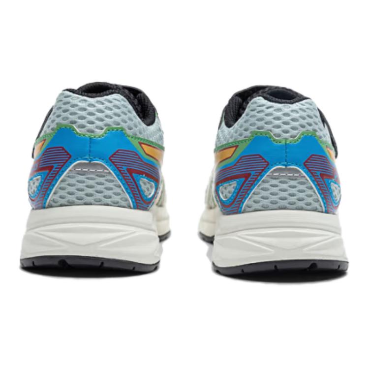 Asics Contend Lightweight Breathable Supportive Running Shoes Kids Sneakers White Blue Green 1014A356-100