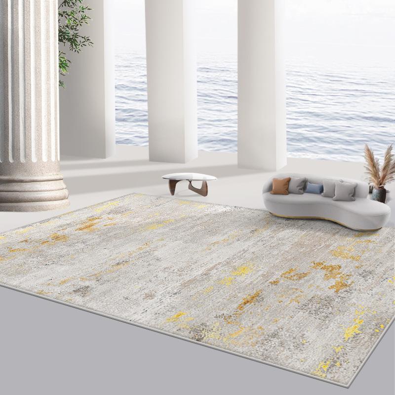 Japanese Modern Living Room Rugs Decoration Home Thickened Stretch Flannel Floor Mats Children's Bedroom Rug Large Area Carpets