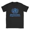 WHO World Health Organization Super Earth TShirts for Men Pure Cotton Tee Shirt Round Neck Short Sleeve T Shirts Clothing