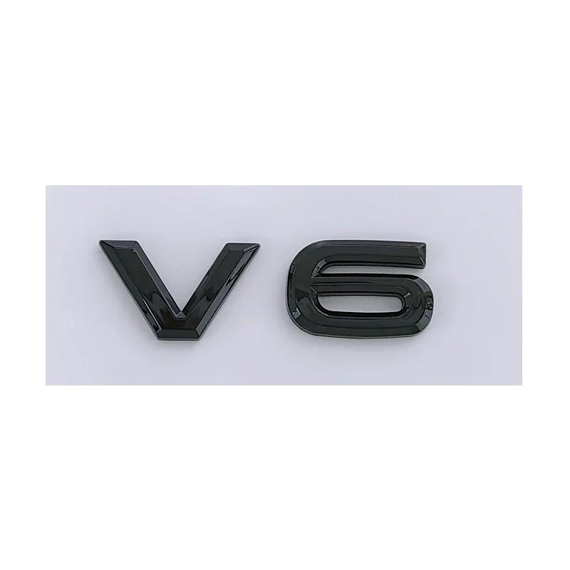 AABIN1 ABS Auto Body Side Sticker Kofferbak Badge Emblem for Volkswagen 480 530 V6 Golf Passat Jetta Touareg Bora Scirocco Kever