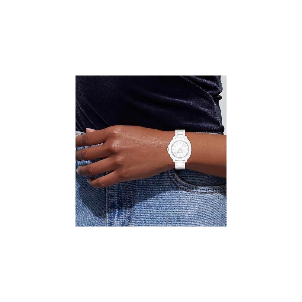 Coach Kitt Women's Watch White Dial Ceramic Strap 14504401