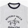 Sporty   Rich Women S Ringer Tee Club Riding Bh To07364255gy18