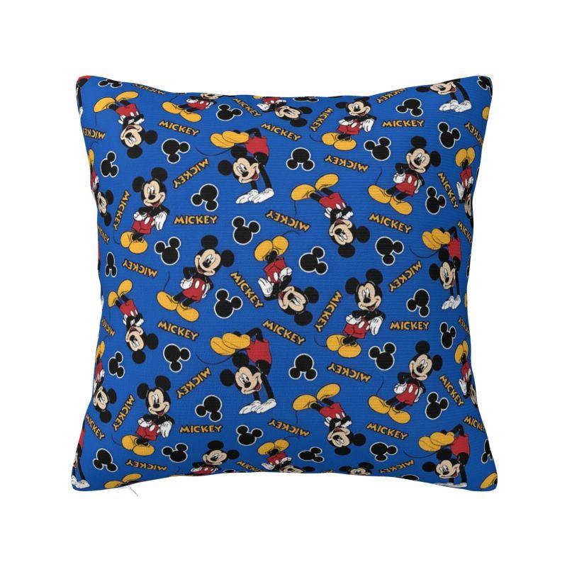 Disney Cartoon Minnie Mouse Cushion Covers Polyester Anime Throw Pillow Case for Sofa Car Square Pillowcase Bedroom Decoration
