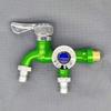 Colorful Brand New Plastic 4-point Dual-Output Extended Washing Machine Faucet
